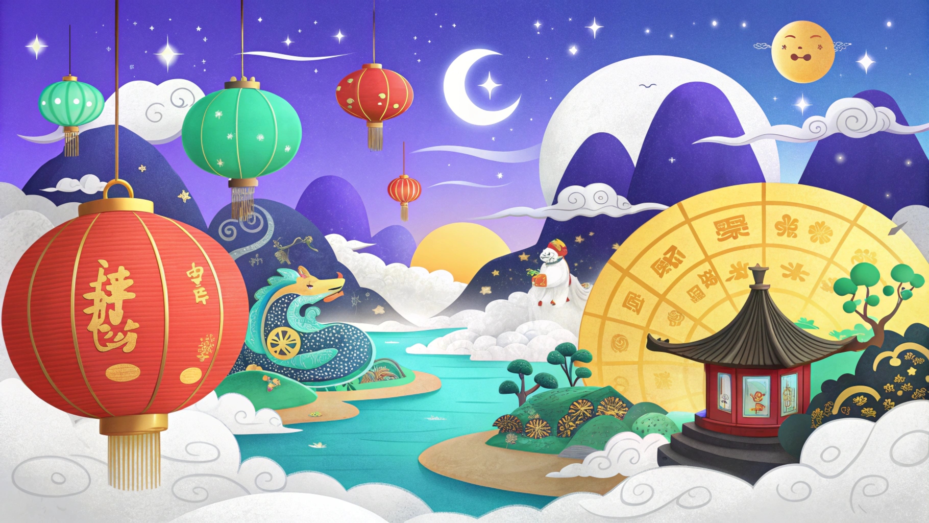 Chinesisches Horoskop 2025 Jahr der Holzschlange