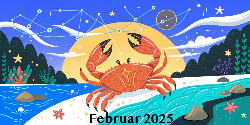 Monatshoroskop Februar 2025 Krebs