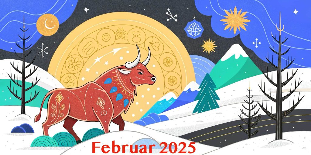 Monatshoroskop Februar 2025 für Stier