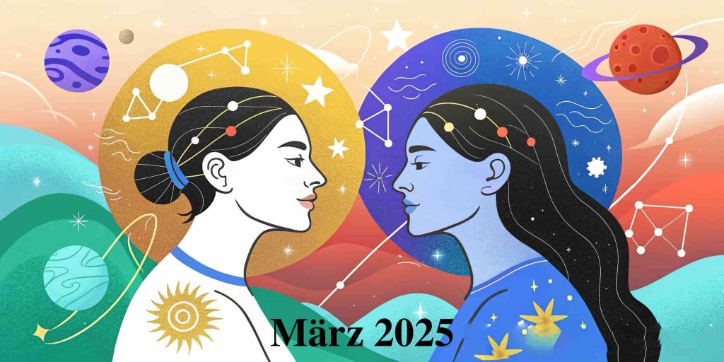 Monatshoroskop März 2025 für Zwillinge
