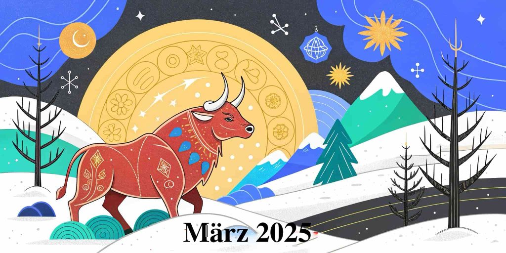 Monatshoroskop März 2025 für Stier